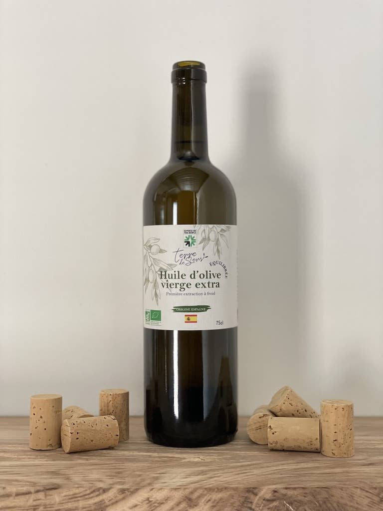 Olival d'Ouro/Terre de sens - Wholesale Olive Oil - 0.75l Bottle Extra Virgin Olive Oil Spain Balance0