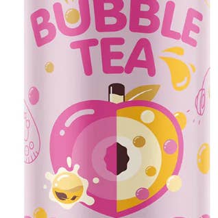 INTERNATIONAL TASTE FOOD SARL - Wholesale Iced Tea - LADY BOBA PEACH BURSTING BUBBLE TEA 320ML X240