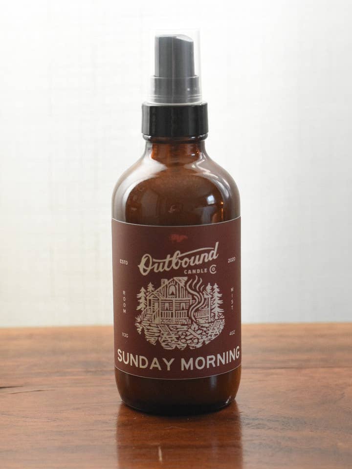 SUNDAY MORNING | Room Mist for wholesale by Outbound Candle Co.