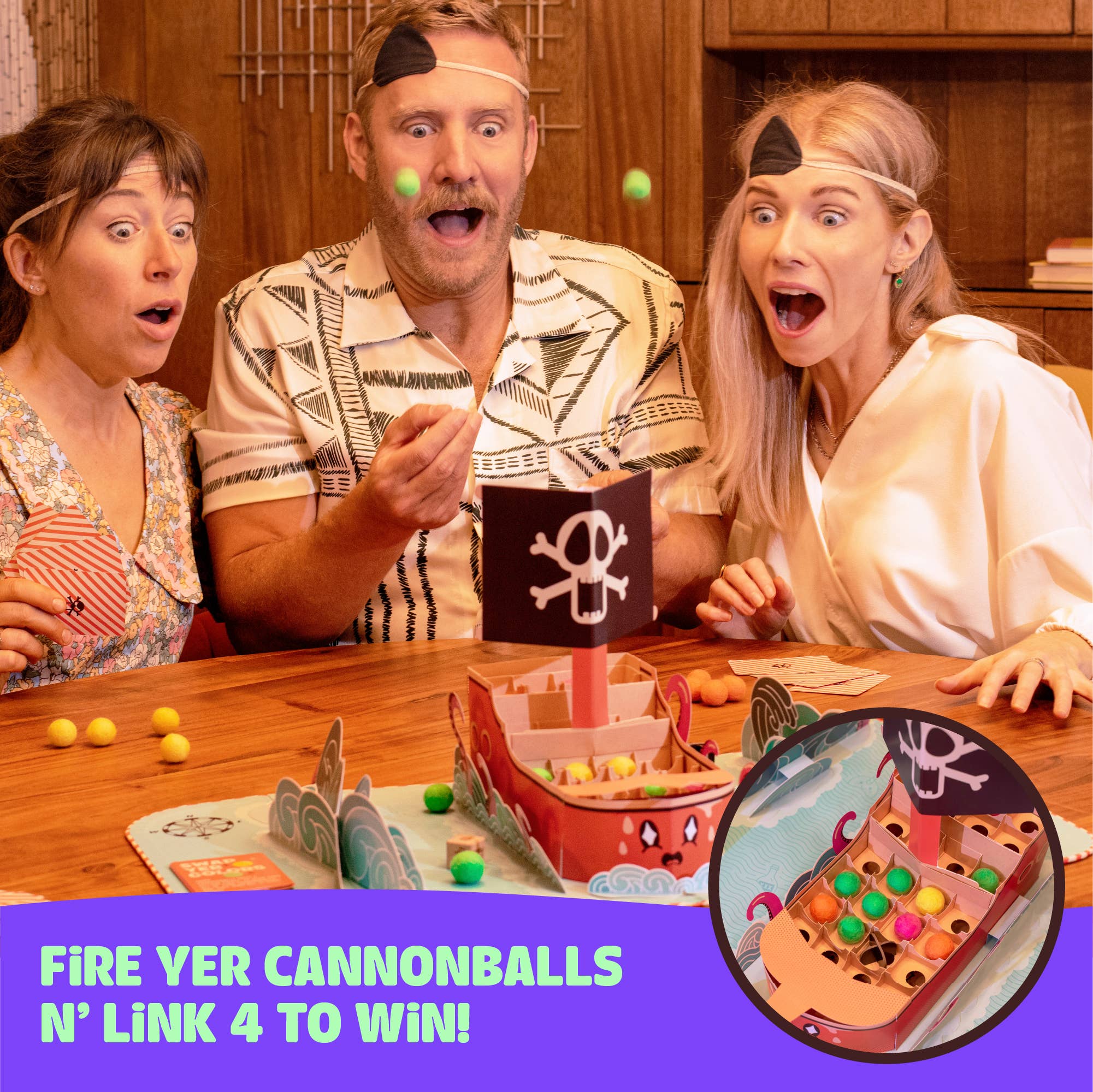 McMiLLER - Wholesale Card Game - Fire In The Hole! The Family Pirate Adventure Board Game4