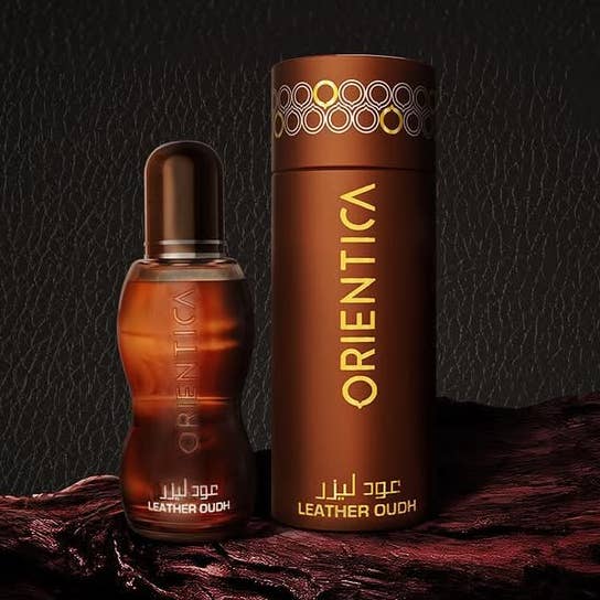 Orientica Leather Oudh 30ml Spray for wholesale by 4 Corners Distribution Ltd