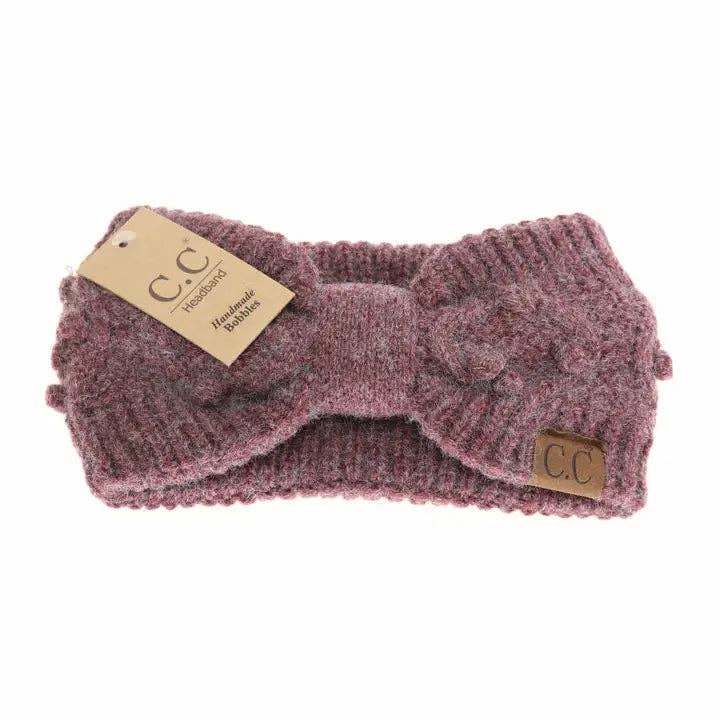 C.C Beanie - Vendita all'ingrosso Fascia per capelli - Donna - Fascia per Capelli a Maglia Bobble C.C HW38369