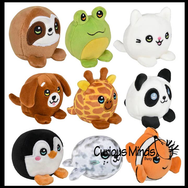 Curious Minds Toys - Wholesale Stuffed/Plush Toy - Kids & Baby - 1 Cute Ball Plush Stuffed Animals-Adorable Mini Plushie