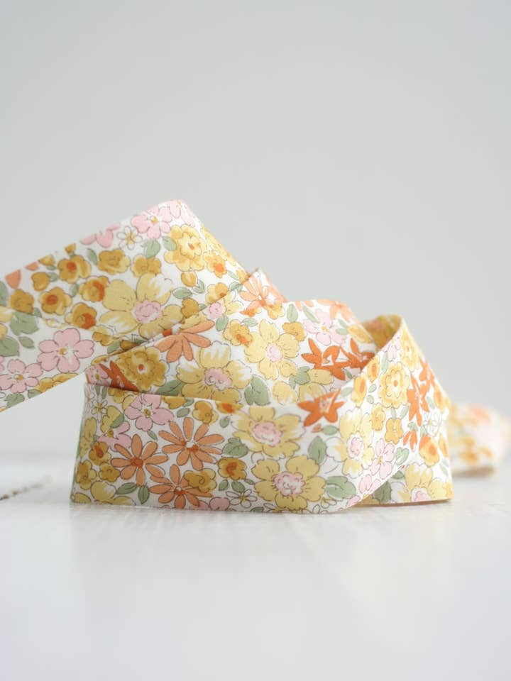 2.5" Bias Quilt Binding – PG Summer (Ready-Made Cotton Binding) for wholesale by Bessie Pearl Binding Co
