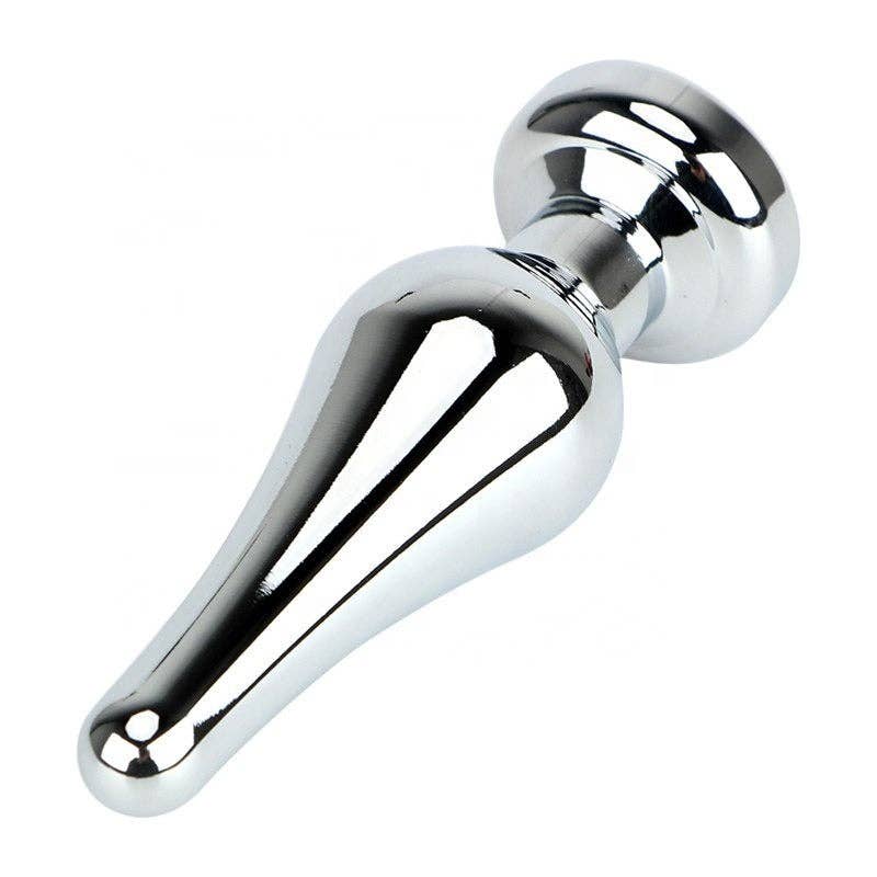 Kinky Pleasure - Venta al por mayor Juguetes eróticos - Power Escorts - BR213 Spink - Diamond King Pequeño Plug Anal Piedra Rosa - Longitud 9,5cm - diámetro: 3cm3