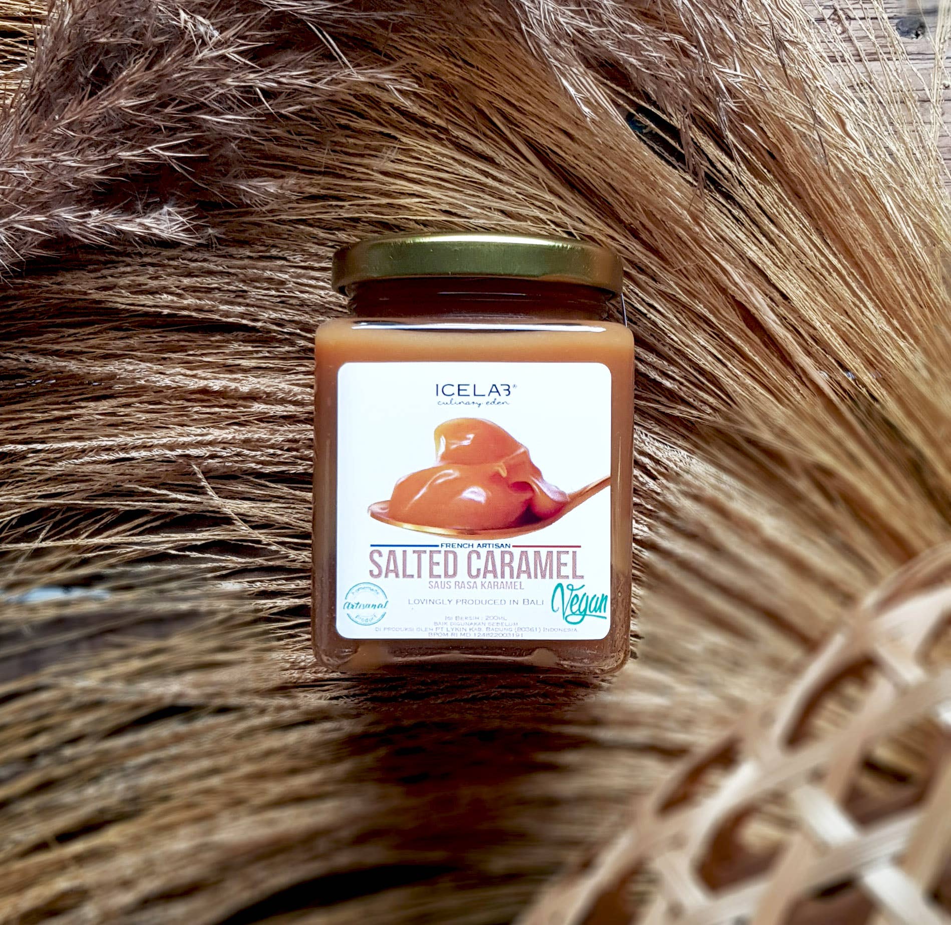 Icelab – Großhandel Marmelade/Gelee – Vegane gesalzene Karamell-Creme – natürliche und cremige Sauce2