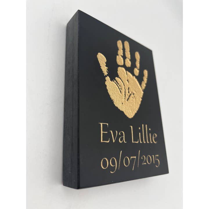 Hand- eller fotminnessak i 20mm walisisk skiffer för wholesale av The House nameplate company