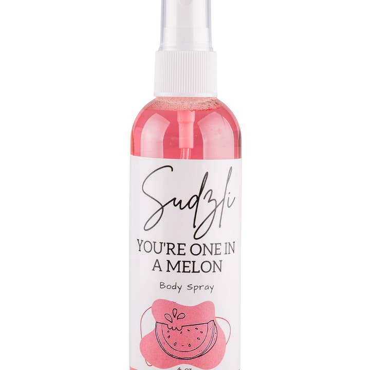Du är en i en melon kroppsspray för wholesale av Sudzli