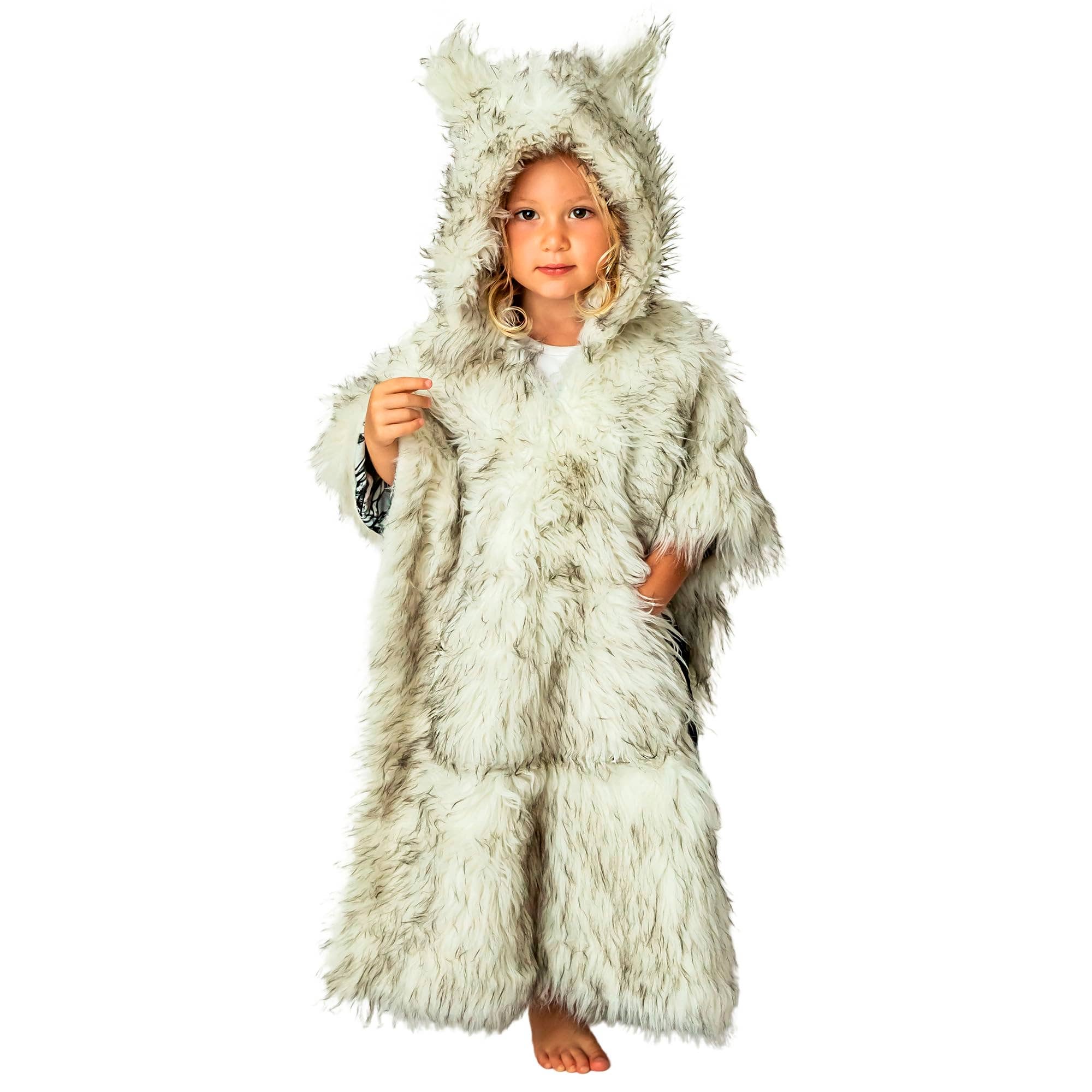 Birdy Boutique LLC. - Wholesale Poncho Towel - Kids & Baby - Faux Fur and Watercolor Flowers Car Seat Poncho for Toddlers