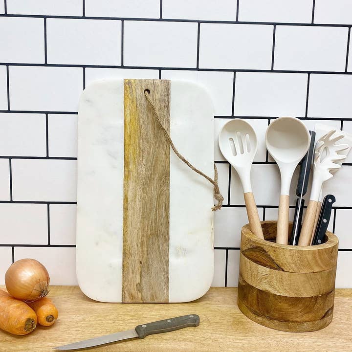 From Under The Stairs – wholesale Skärbräda – Trä och marmor stor skärbräda