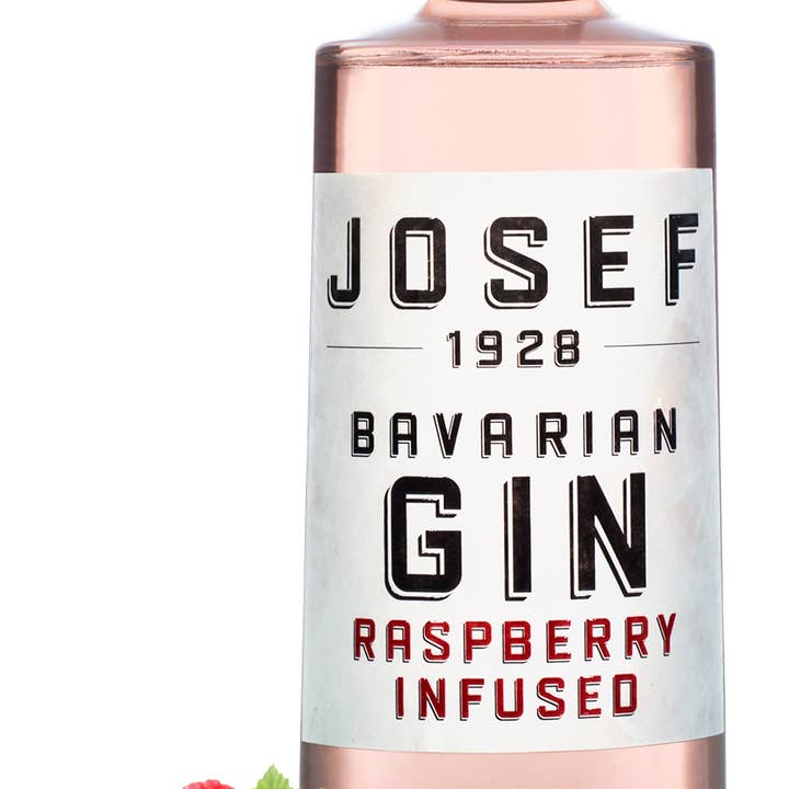 Josef Gin - Wholesale Gin - JOSEF GIN Raspberry Infused 42% 0.5 ltr.