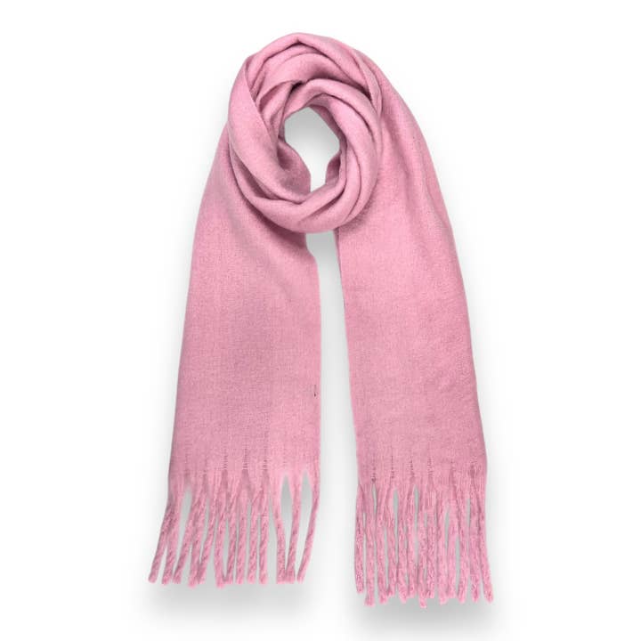 London Scarves - Wholesale Scarf - Women's - Plain chuncky fluffy scarf6
