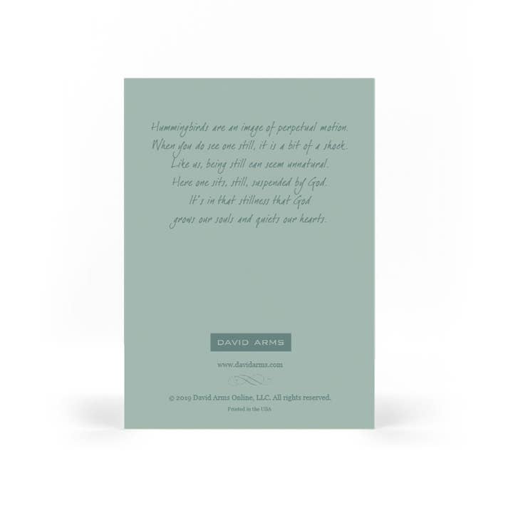 David Arms - Wholesale Everyday Greeting Card - “Be Still And Know” Notecards3