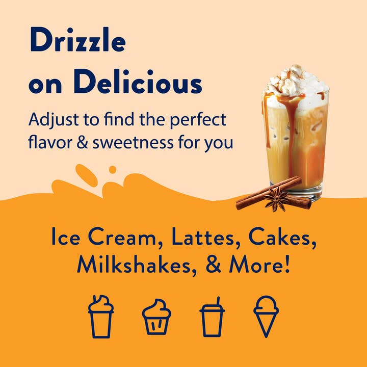 Jordan's Skinny Mixes - Wholesale Caramel Sauce - Sugar Free Pumpkin Spice Sauce3