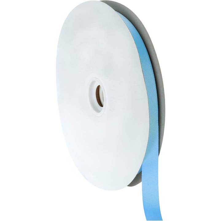 Berwick Offray Ribbon - Wholesale Ribbon - Gift Wrapping - Grosgrain Blue 5/8" x 100 Yards