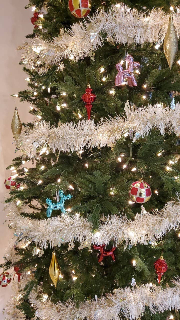 Interior Illusions Plus - Vendita all'ingrosso Set di decorazioni  - Decorazioni natalizie in ceramica per cani, alte 9,5 cm (confezione da 6)8