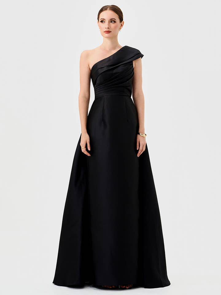 TALLULAH ONE SHOULDEER GOWN B77D79L for wholesale by Bariano