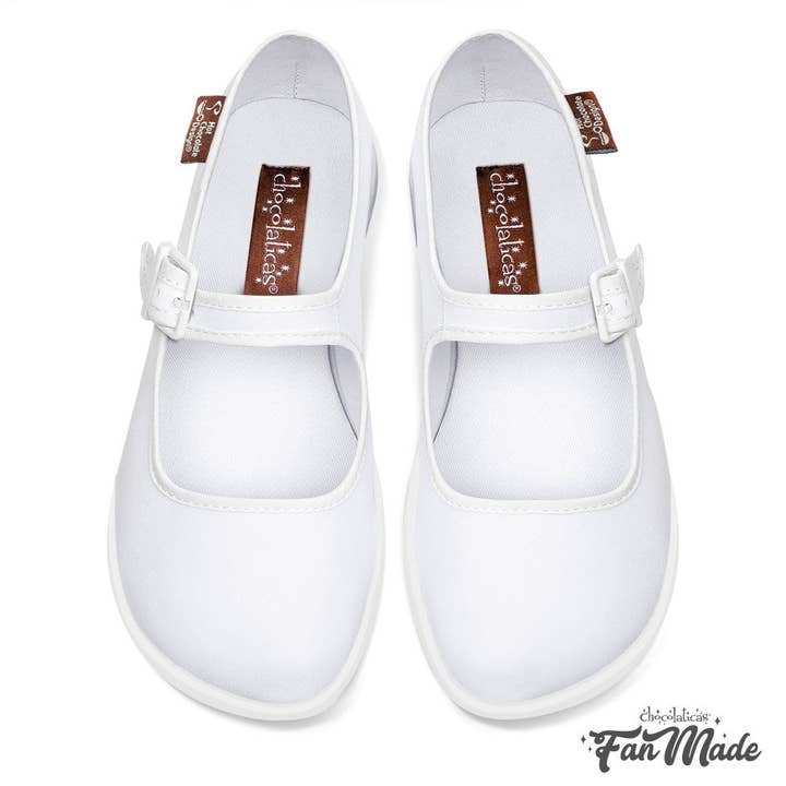 Chocolaticas® Fan Made Women's Mary Jane Flat for wholesale by Hot Chocolate Design