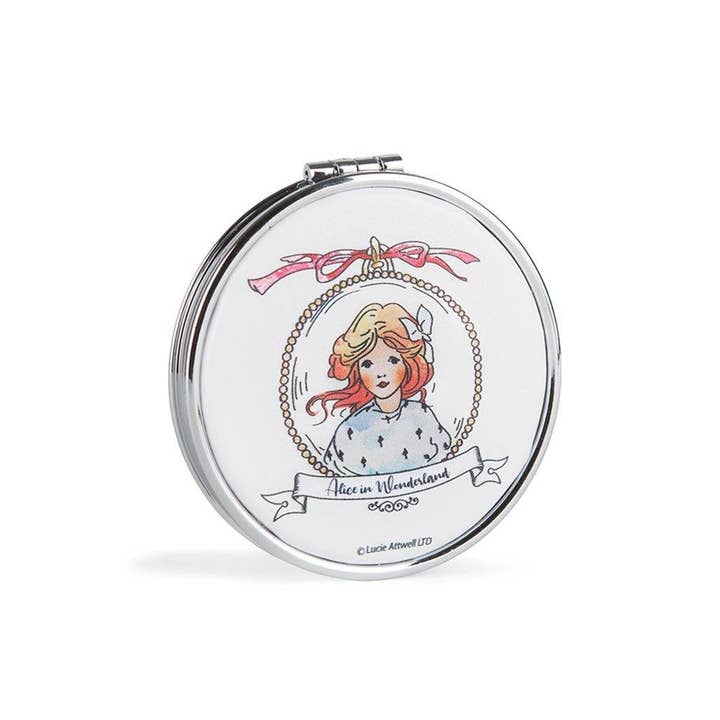 Magnolia Lounge - Wholesale Compact Mirror - Alice in Wonderland Pocket Compact Mirror