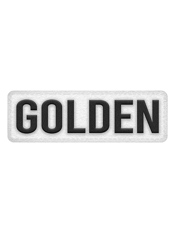 Golden - Set of two Patches for wholesale by beYourDogs