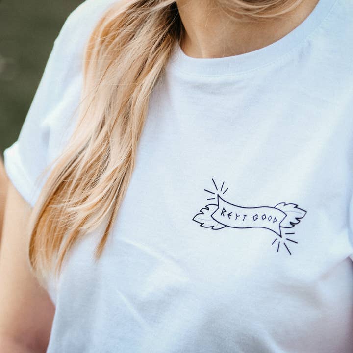 Reyt Good Plain - T-Shirt (Schwarz oder Weiß) für den Großhandel von Reyt Good Illustration