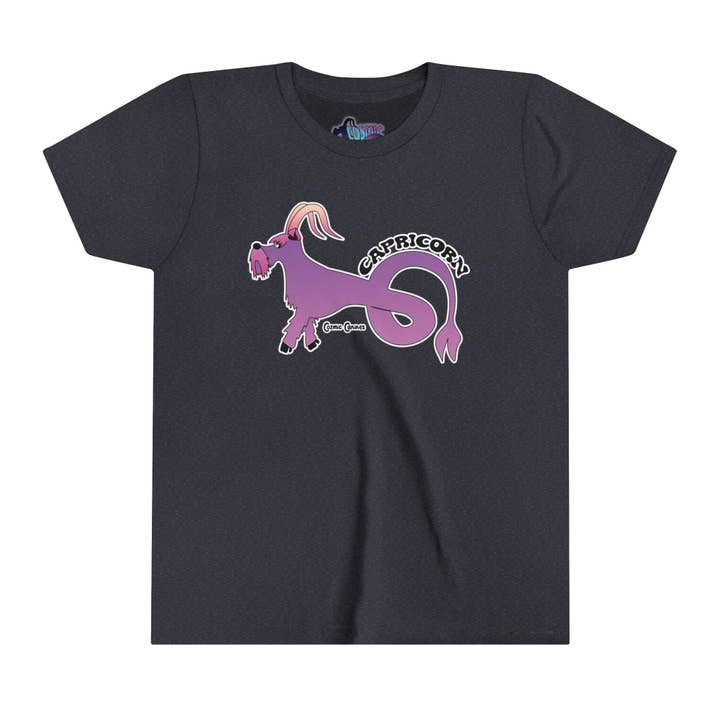 CAPRICORN Youth Short Sleeve Tee for wholesale by Cozmic Canines