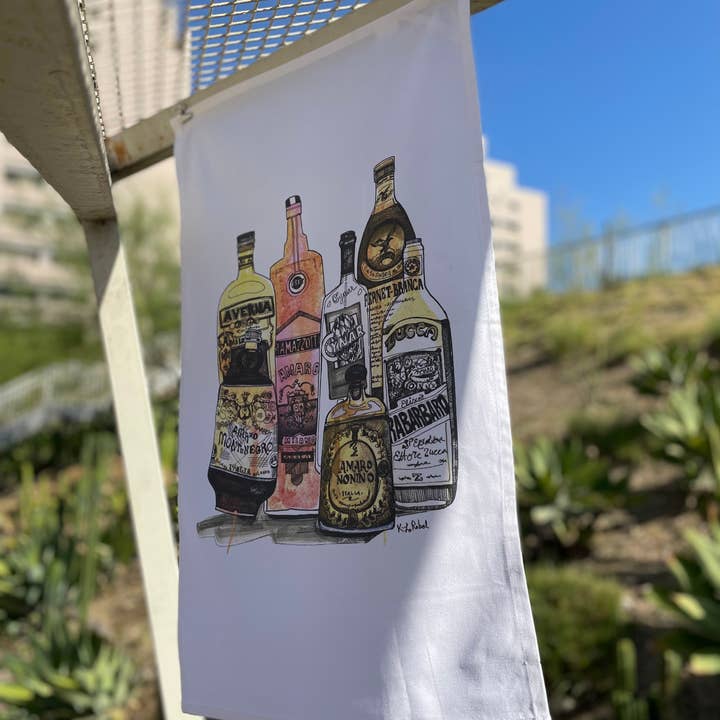 Amaro Towel for wholesale by KLoRebel Art Co.