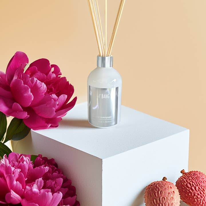 Reed diffusor - Lychee & Peony - 200 ml for engroshandel hos La'Bang Body