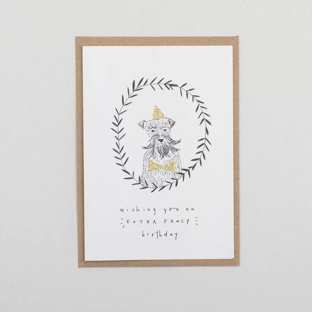 Katie Housley - Vente Cartes d'anniversaire - VOUS SOUHAITANT UNE CARTE D'ANNIVERSAIRE EXTRA CHIC FINIE À LA MAIN