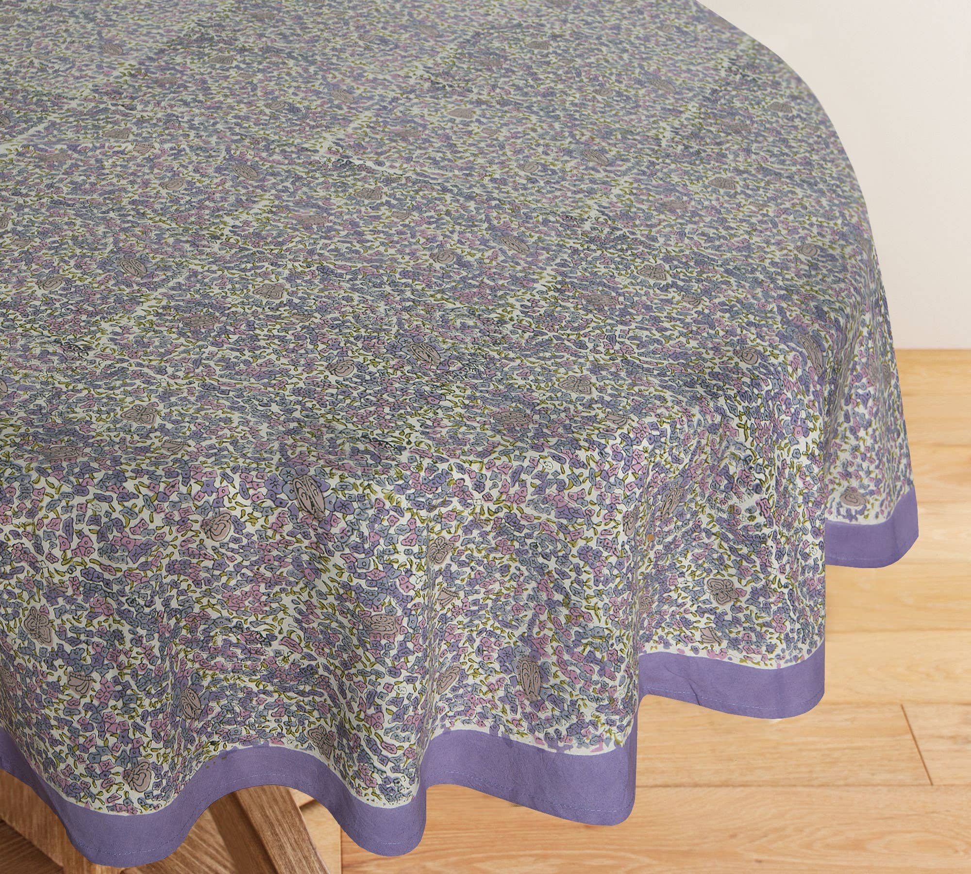 Couleur Nature – wholesale Tablecloth – Lavender Purple | French Tablecloth15