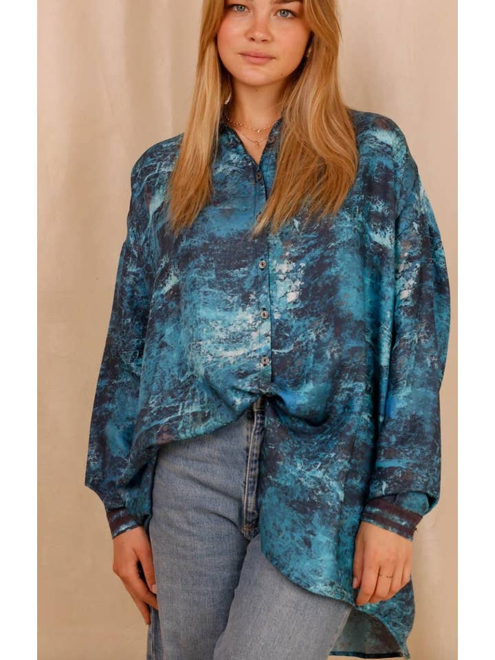 Hortence - Wholesale Button Down Shirt - Women's - GIULIA shirt - 100% silk - Seasilk0