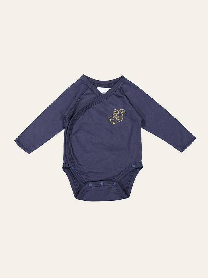 Birdie blauwe bodysuit voor wholesale door Hey Soleil