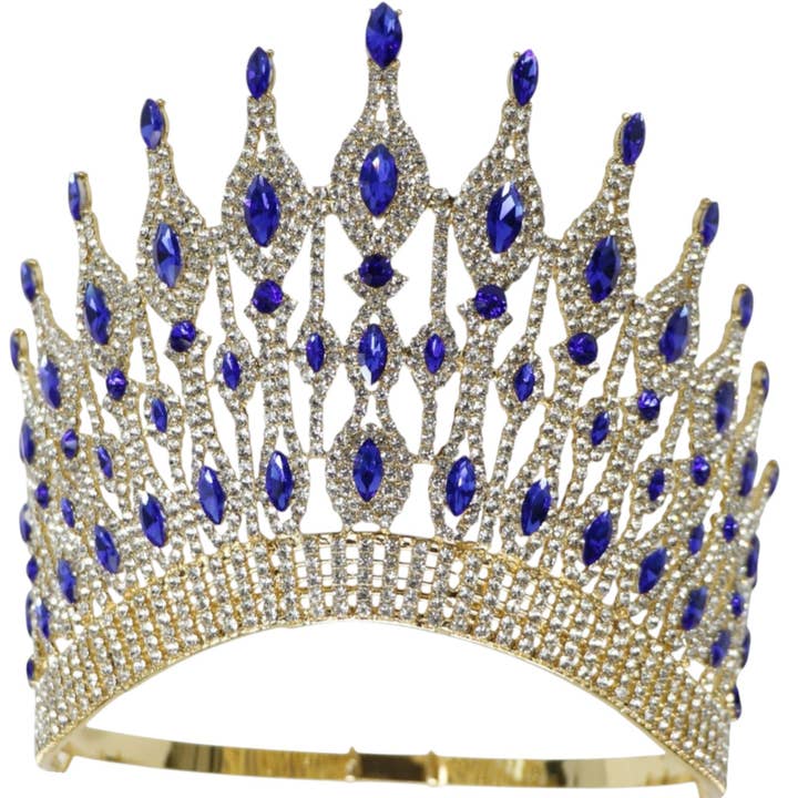 TAPA fashion - Wholesale Tiara - Women's - Crystal Tiara Crown HT0956 (1PC)20