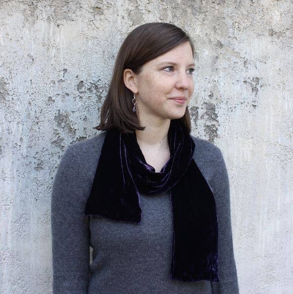 Dana Herbert - Wholesale Scarf - Women's - Silk Velvet Oblong Scarf17