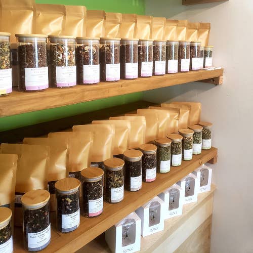 Papo'thé - Wholesale Loose Tea - Sencha Green Tea Piña Colada 50g1