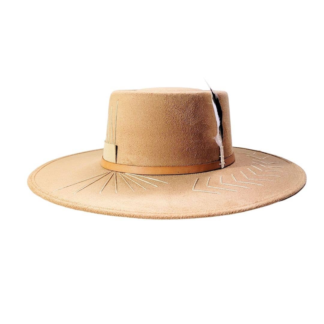 Cammello Cappello a corona Specer Telescope - Cammello in vendita all'ingrosso su Faire1