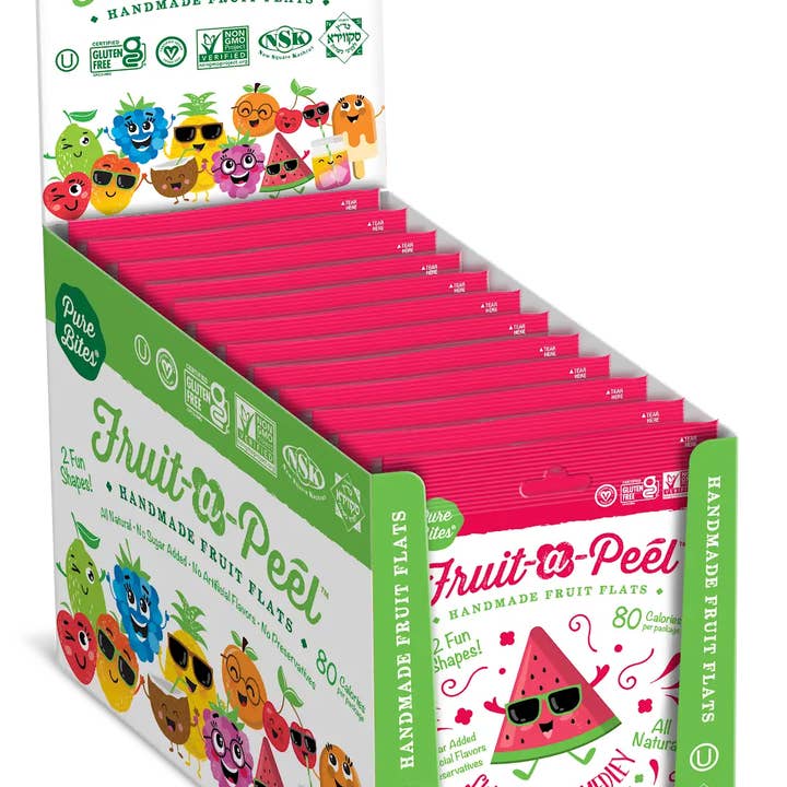 Fruit-a-Peel - Wholesale Fruit Snacks - Fruit-a-Peel Sweet Melon Medley Fruit Flats1
