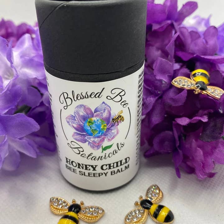 Blessed Bee Botanicals - Wholesale Body Balm/Butter - Baby - Bee Sleepy Balm | Organic Kids Sleep Balm1