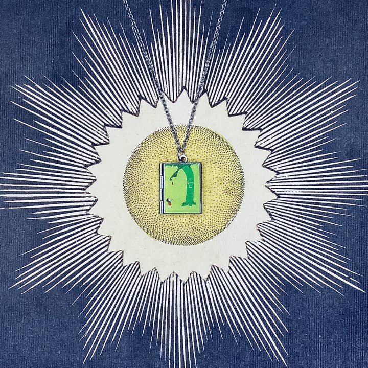 Marshall and Rose - Wholesale Locket Necklace - Book Locket The Giving Tree2