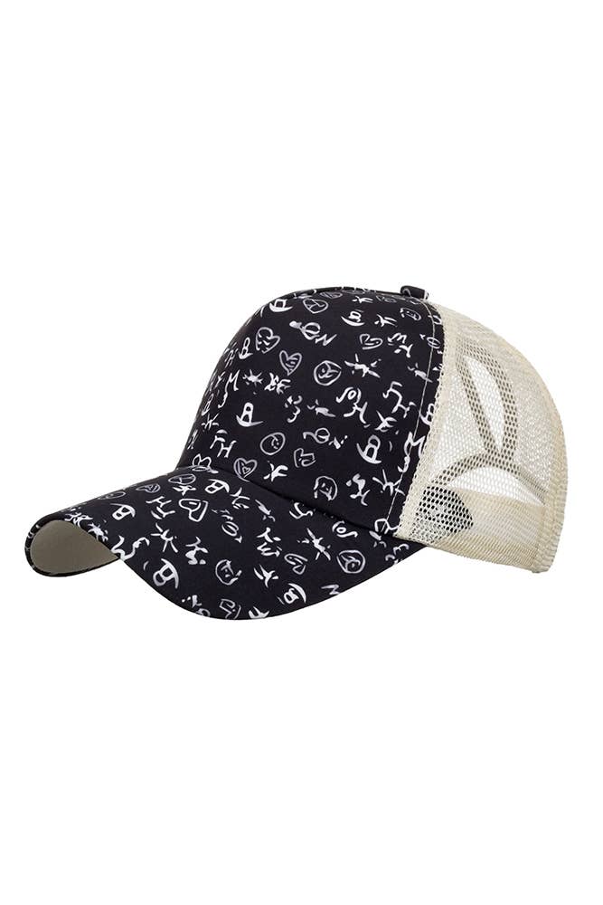 UNISHE - Wholesale Trucker Hat - Women's - Aztec Western Baseball Cap MOQ 3pcs ZMM0105