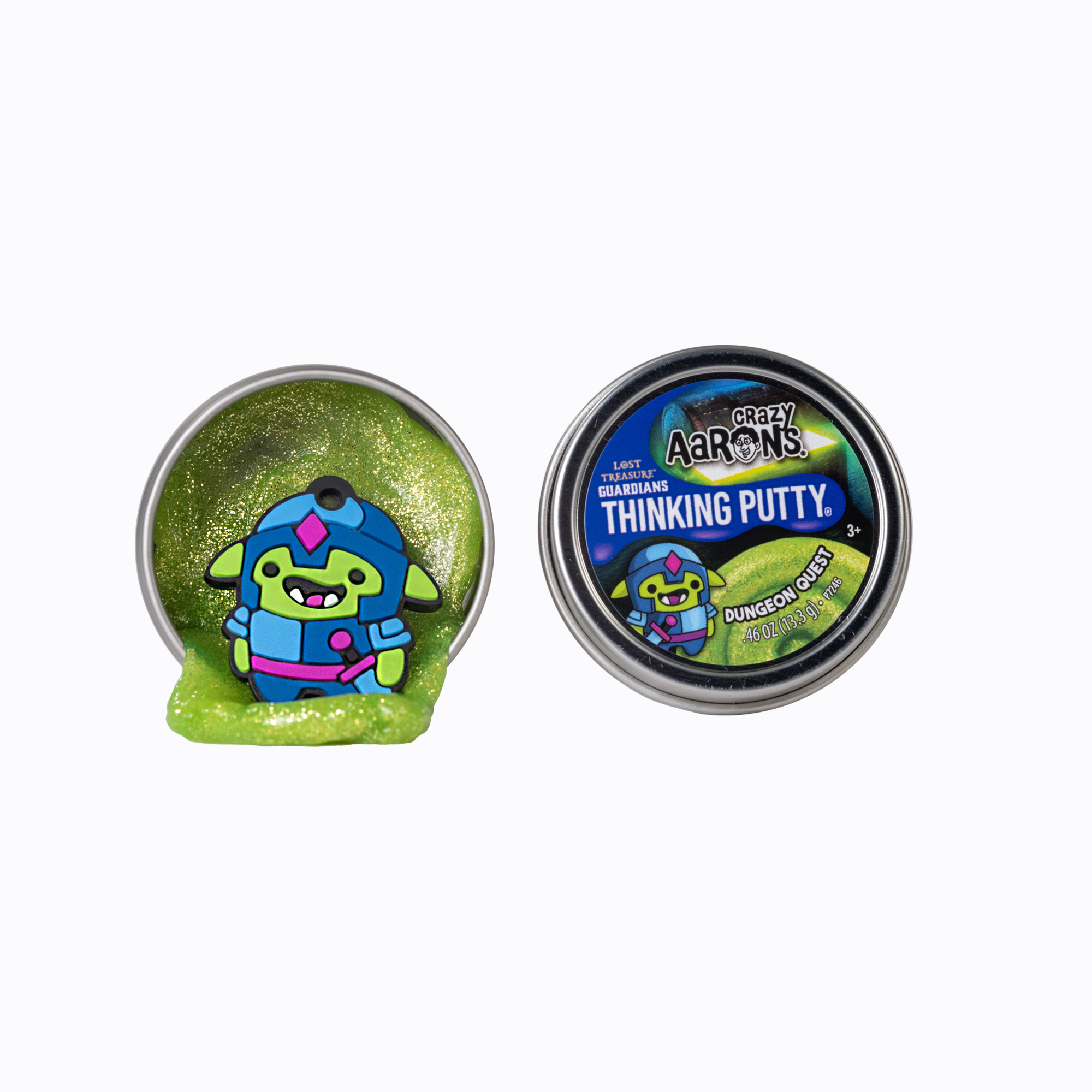 Crazy Aaron's - Wholesale Putty/Slime - Kids - Lost Treasure Guardians 60 Count 2" Tin Asst.3