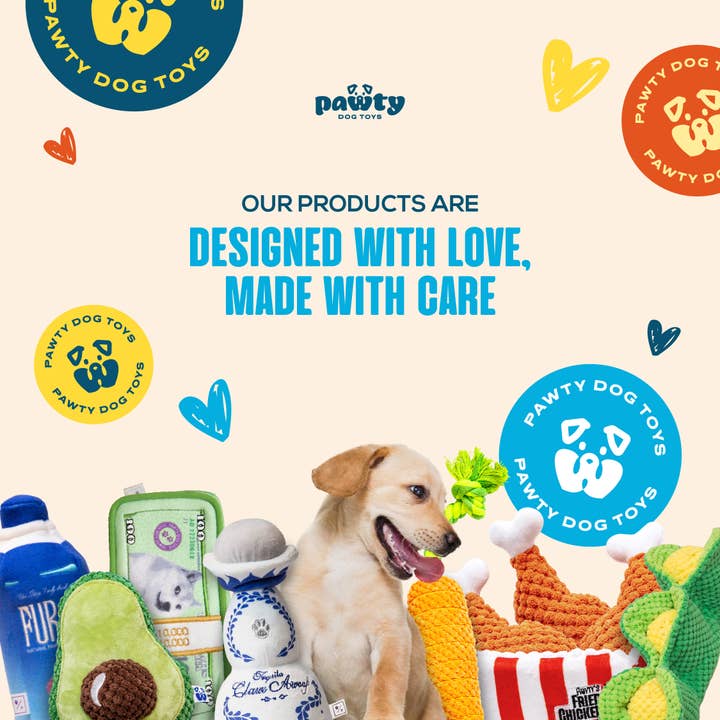 PAWTY Dog Toys – Großhandel Plüschtier – Hund – PAWTY Fried Chicken Interaktives Schnüffeltuch Hundespielzeug5