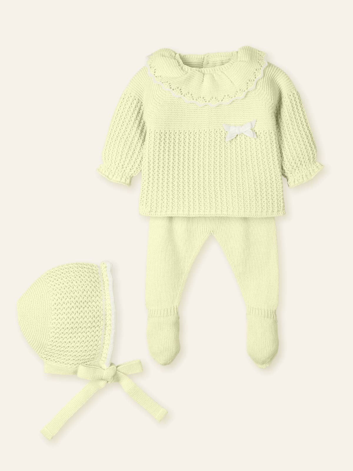 Mac Ilusión – Engroshandel Tøjsæt - Baby – 3-delt jakkesæt med bærestykke og hætte "Støvet Drøm"6