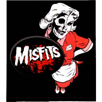 Square Deal Recordings & Supplies - Wholesale Sticker - Sticker - Misfits, The - Dead Waitress Logo