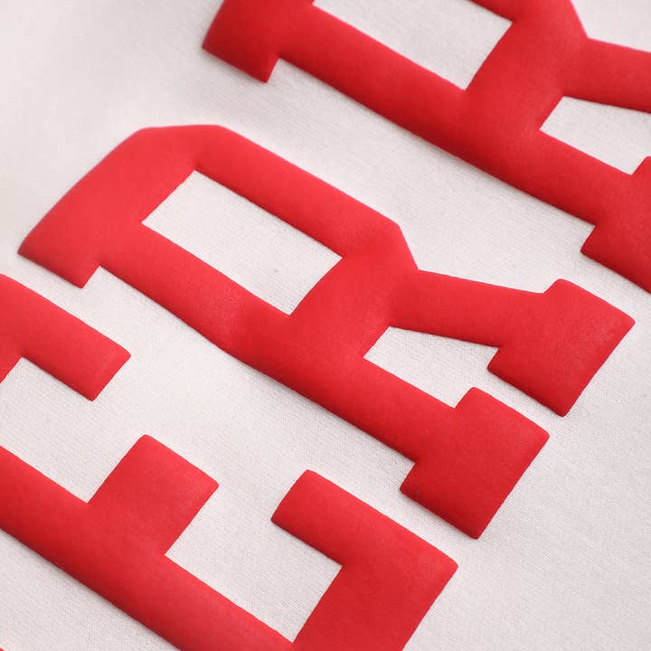 Fashion City - Wholesale Graphic Sweatshirt - Unisex - MERRY Puff Raised Letter Heavyweight Sweatshirt11