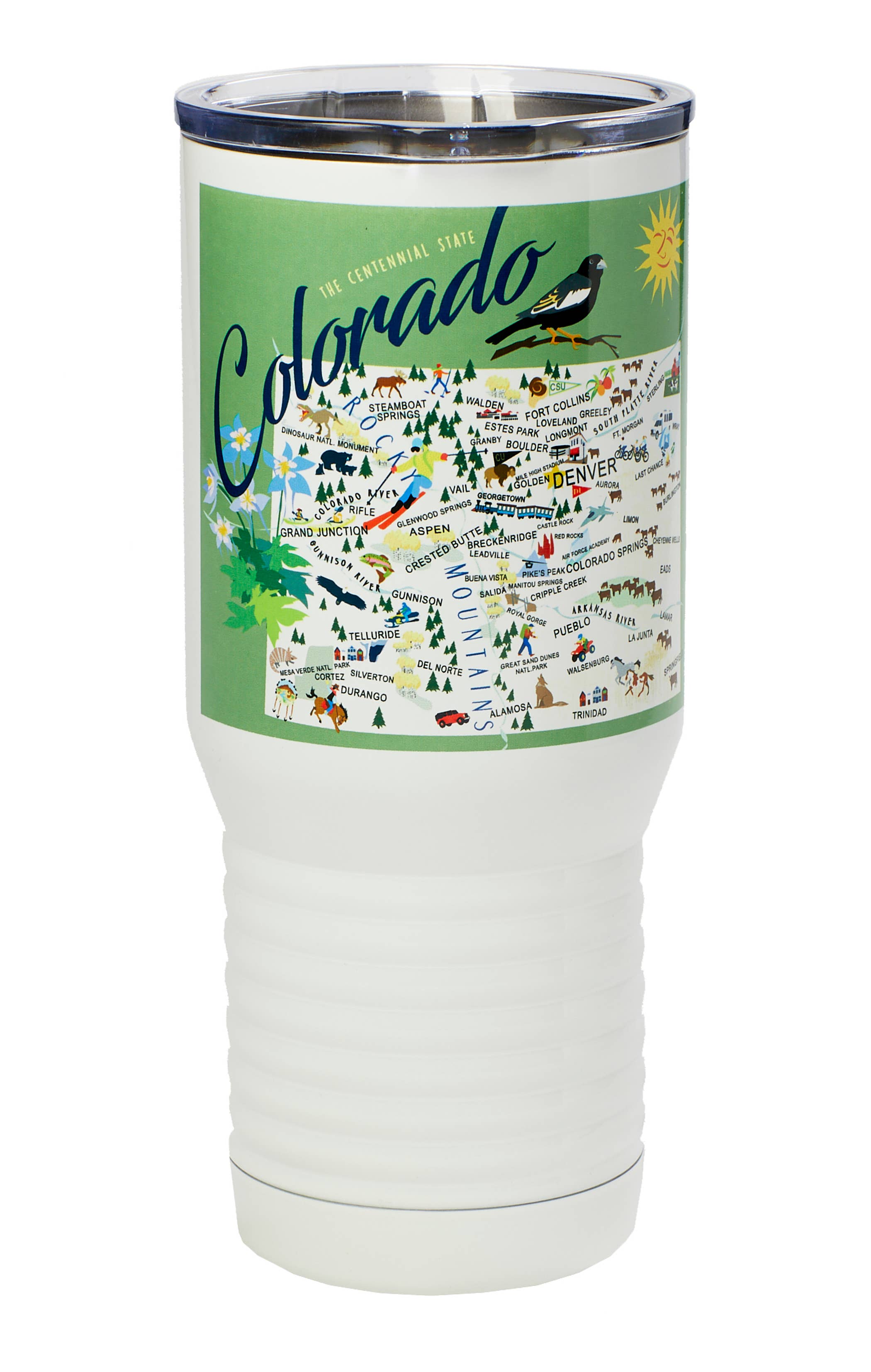 Galleyware - Wholesale Insulated Mug/Tumbler - Colorado 20-oz. Stainless Steel Tumbler