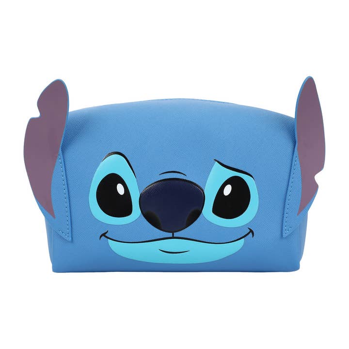Disney Stitch 3D Travel Cosmetic Bag for wholesale by Bioworld Merchandising