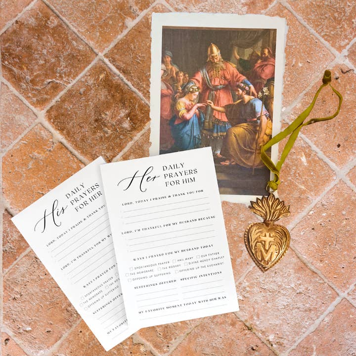 The Best Gift for Catholic Couples | Catholic Gift Bundle for wholesale by Pietà Paperie