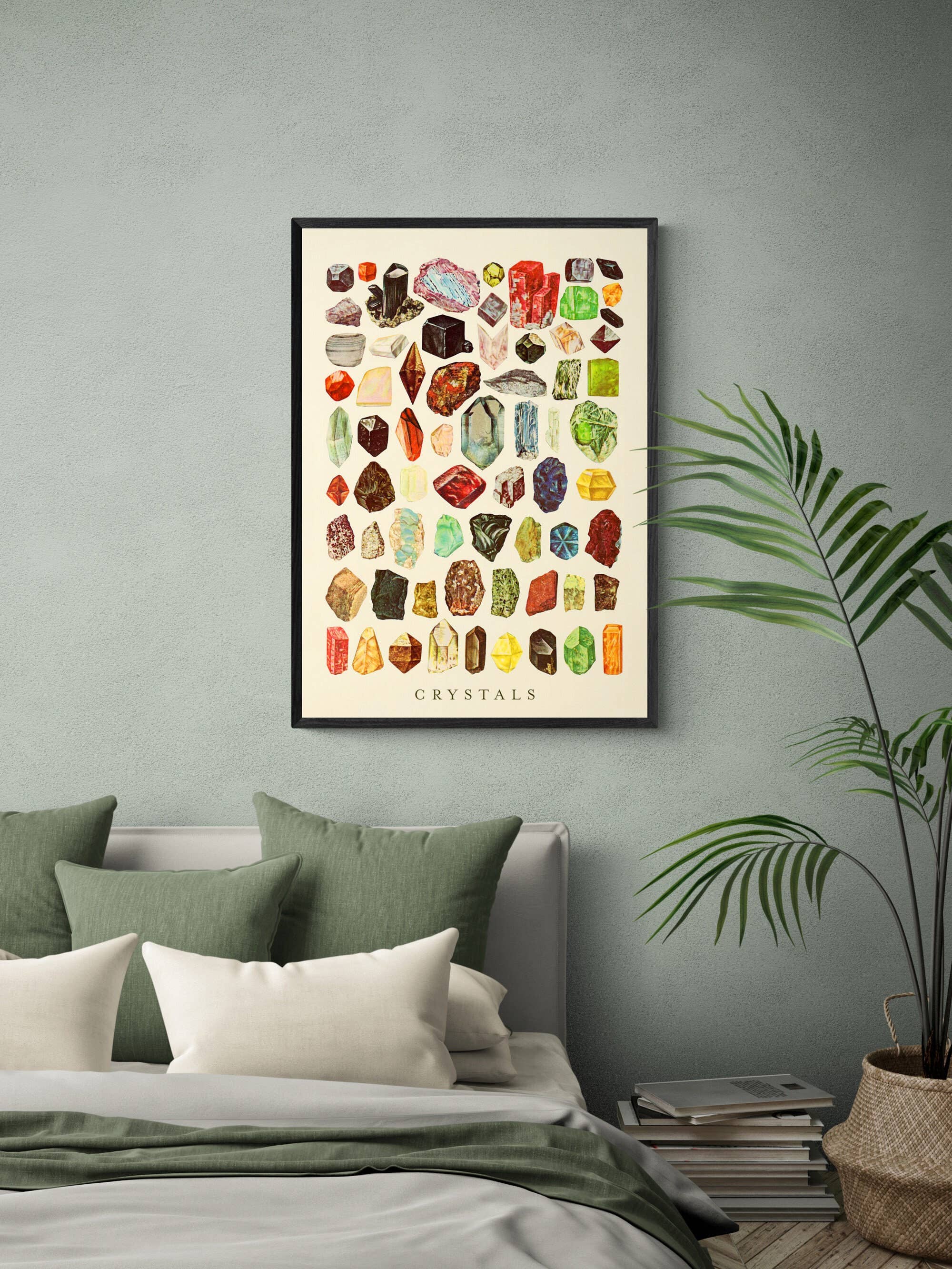 INK & SONS - Wholesale Art Print - Crystals Print | Gemstones Poster | Vintage Mineral Poster4
