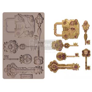 Wholesale Silicone lock key fondant mold for cake decoration From